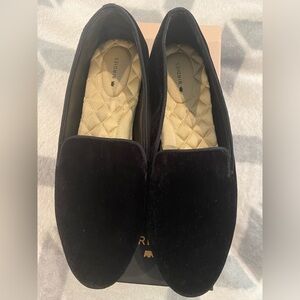 Birdies The Starling black velvet shoes women’s size 11 new